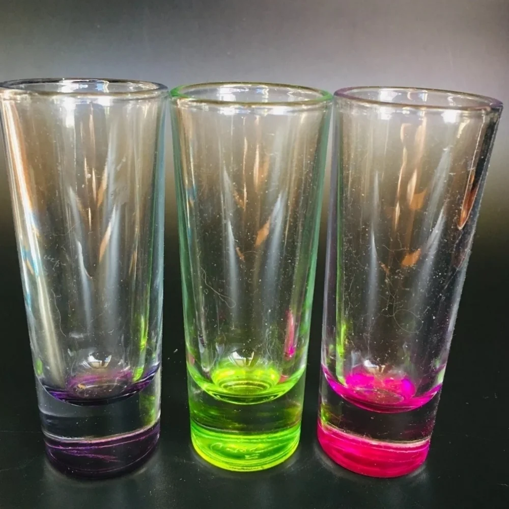 Pier 1 Imports 6-Piece Colors Shot Glass Set Glasses
